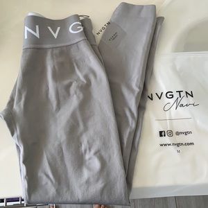 NVGTN Light Grey Sport Seamless Leggings